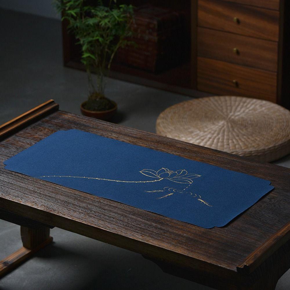 

Absorbent Chinese Style Tea Mat Thicker Tableware Mat Cup Pad Table Mat Home Style A