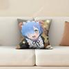 Rem Re Zero Pillow Cover Cushion Case Sofa Couch Modern Apartment Decor Family Furnishing
