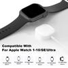 Magnetic Wireless Charging Cable, USB‑A & Type‑C Fast Charger Cord for Apple Watch Series 10 9 8 7 6 5 4 3 2 1, Ultra iWatch