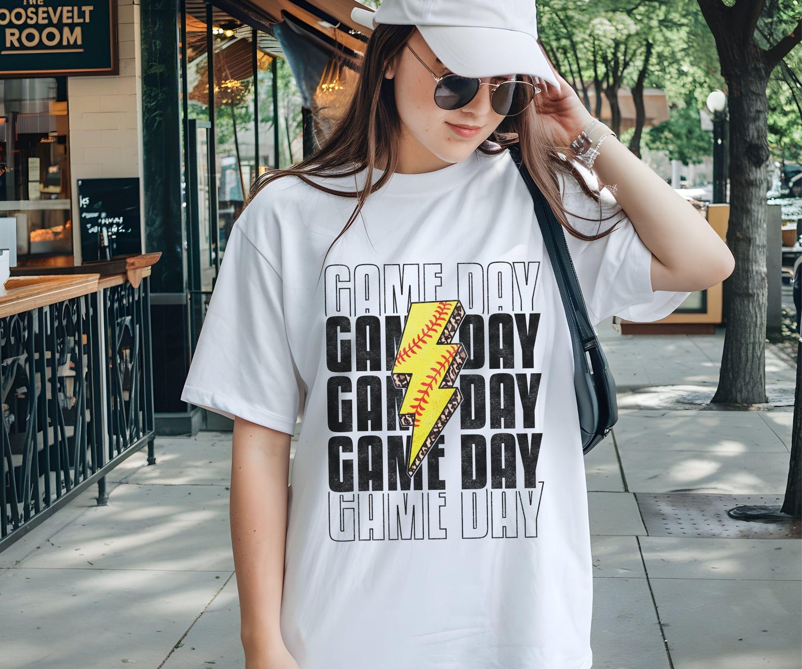Softball Game Day T-Shirt | Funny Softball Player Gift | Fastpitch & Slowpitch Softball Lovers | Game Day Apparel for Women, Men And Kids XL