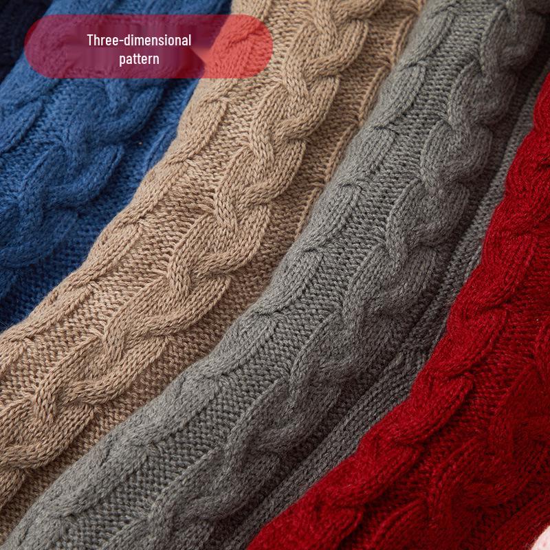 Women's Winter Velvet Mid-Tube Floor Sleep Socks - Home, Postpartum, Christmas, and Autumn Snow Slippers