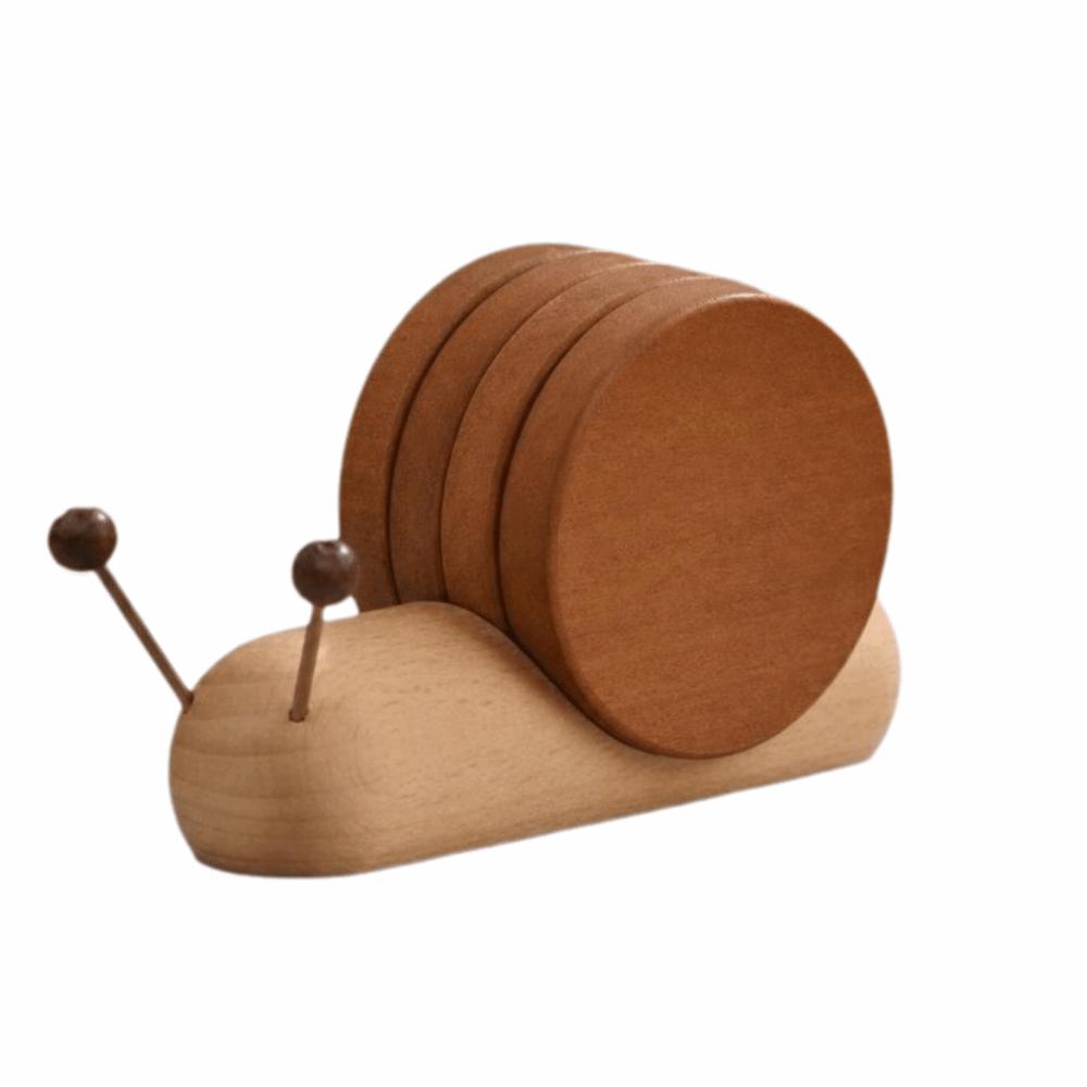 Magnetic Attachment Snail Heat Insulation Pad Heat Resistant Snail Bowl Pad Home Decoration
