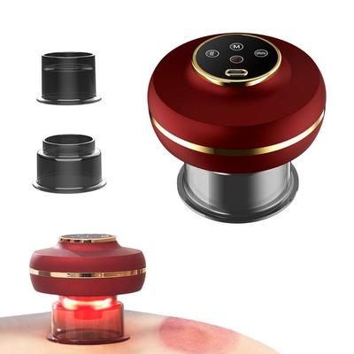 Electric Cupping Massager 3 Temperature Control Vacuum Cupping Portable Scraping Tool for Home