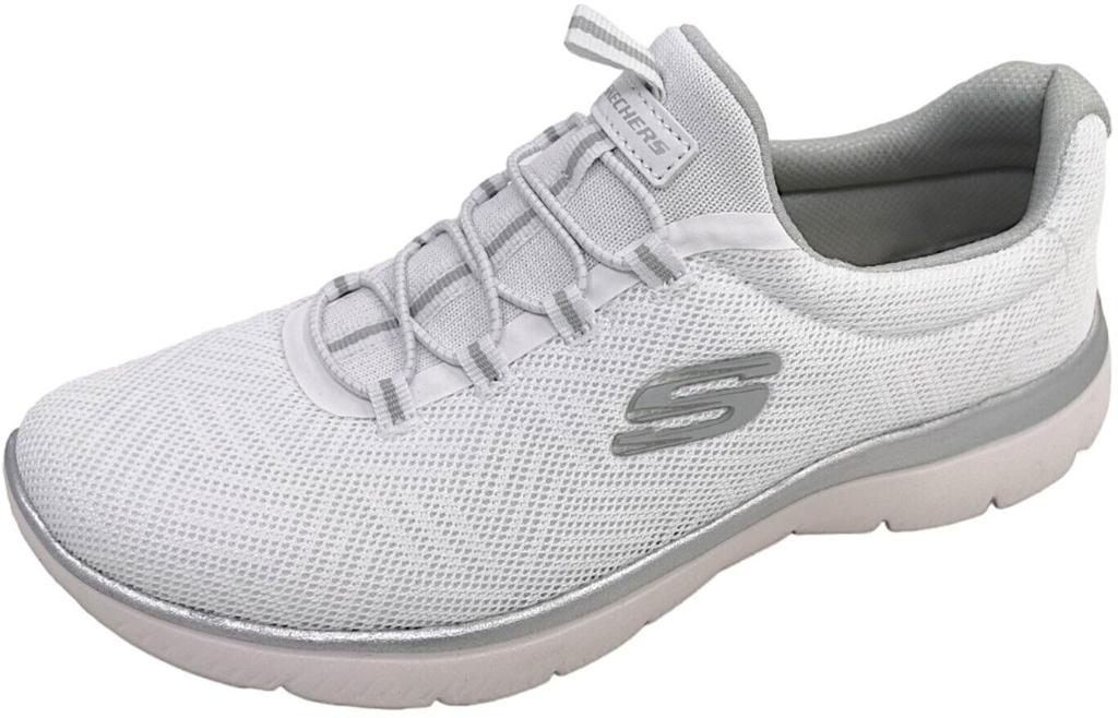 Sneakers Skechers Summits Artistry Chic Weiss Silber