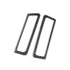 2Pcs Carbon Fiber A-Pillar Air Vent Outlet Cover Trim For Infiniti Q50 Q60 14-19