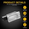 2PCS LED Courtesy Luggage Trunk Boot Light Footwell Welcome Door Lamp For Volvo V40 V40CC V60 S60 S80 XC40 XC60 XC90 Error Free