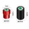 Car Sticker 2025 Hot New Sporty Aluminum Car Wheel Tire Valve Caps Tyre Rim Stem Covers Airdust Waterproof For Skoda Universal V