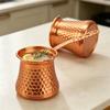 Durable Turkish Copper Coffee Pot Metal Handle Butter Melter Professional Coffee Maker  Tea