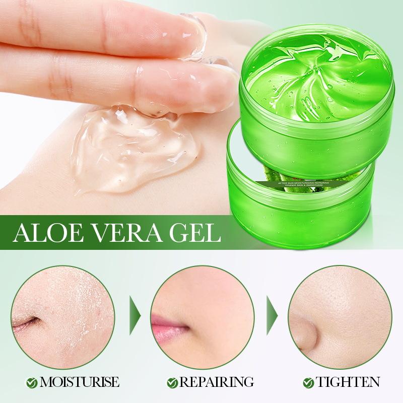BIOAOUA Soothing Hydration Rejuvenating Moisturizing Aloe Vera Gel Nawilżający żel z aloesu