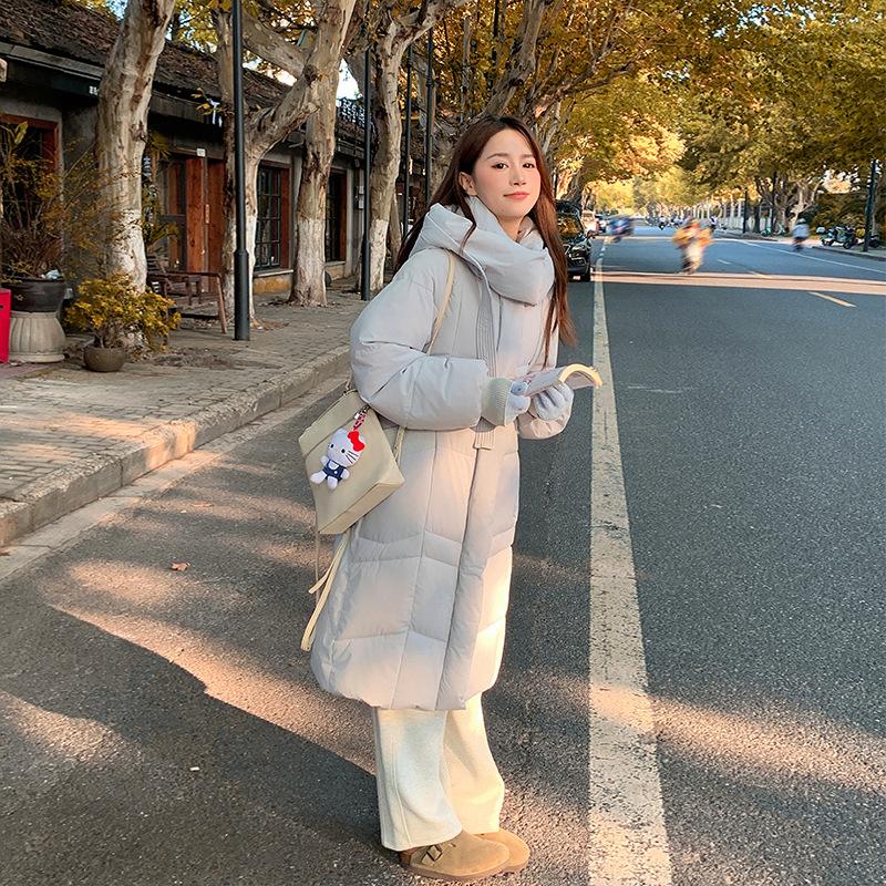 

Женская новая холодо- и ветрозащитная легкая утолщенная пушистая теплая свободная высококачественная ткань повседневная спортивная хлопковая одежда S