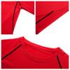 European Men's Quick-Dry Long Sleeve Stretch Fitness Shirt for Outdoor Running and Tennis