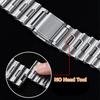 Stainless Steel Strap for Apple Watch Ultra 3 2 1 49mm Series 10 11 46mm Metal Band for Iwatch 9 8 7 45mm 6 5 SE3 44mm Bracelet