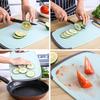 Wheat straw cutting board plastic chopping board for home dormitory fruit cutting  vegetable and meat cutting