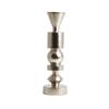 Geometric Aluminum Candle Holder Freestanding for Dining Table, Dinner Settings