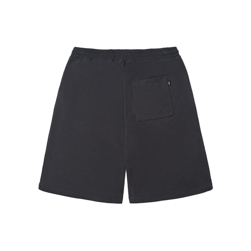 Vans Solid Color Lace-Up Knitted Shorts Men Shorts Gray Black VN000FR01O7