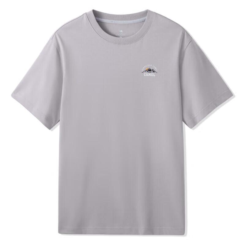 Camel Men's Three-Proof Breathable Round Neck T-Shirt