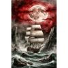 Vintage Nautical Metal Wall Art, Old Sailing Ship Pirate Decor, Home Wall Decor