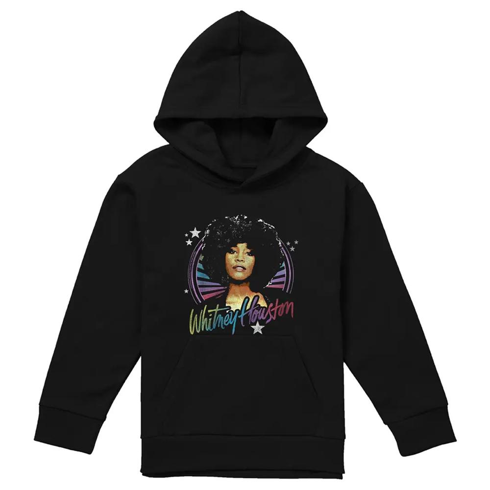Whitney Houston Childrens/Kids Whitney Burst Pullover Hoodie