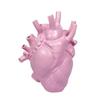 5 Colors Heart Shaped Vase Creative Dried Flower Container Flower Vessel  Home Decoration