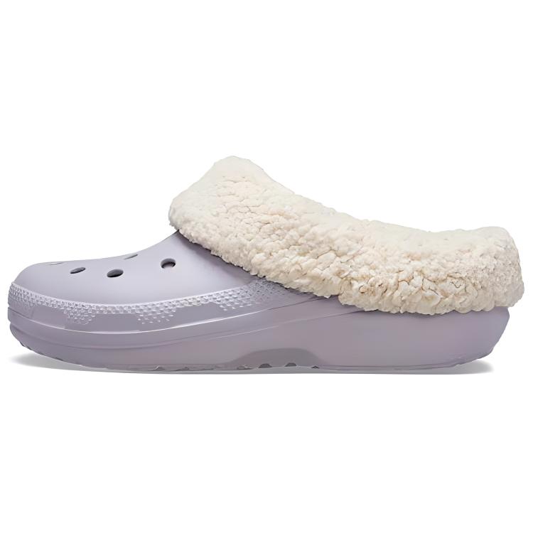 

Crocs Classic Floral Roll-Up Fleece Clogs Women clogs Light-Purple 210846-5PS 36/37