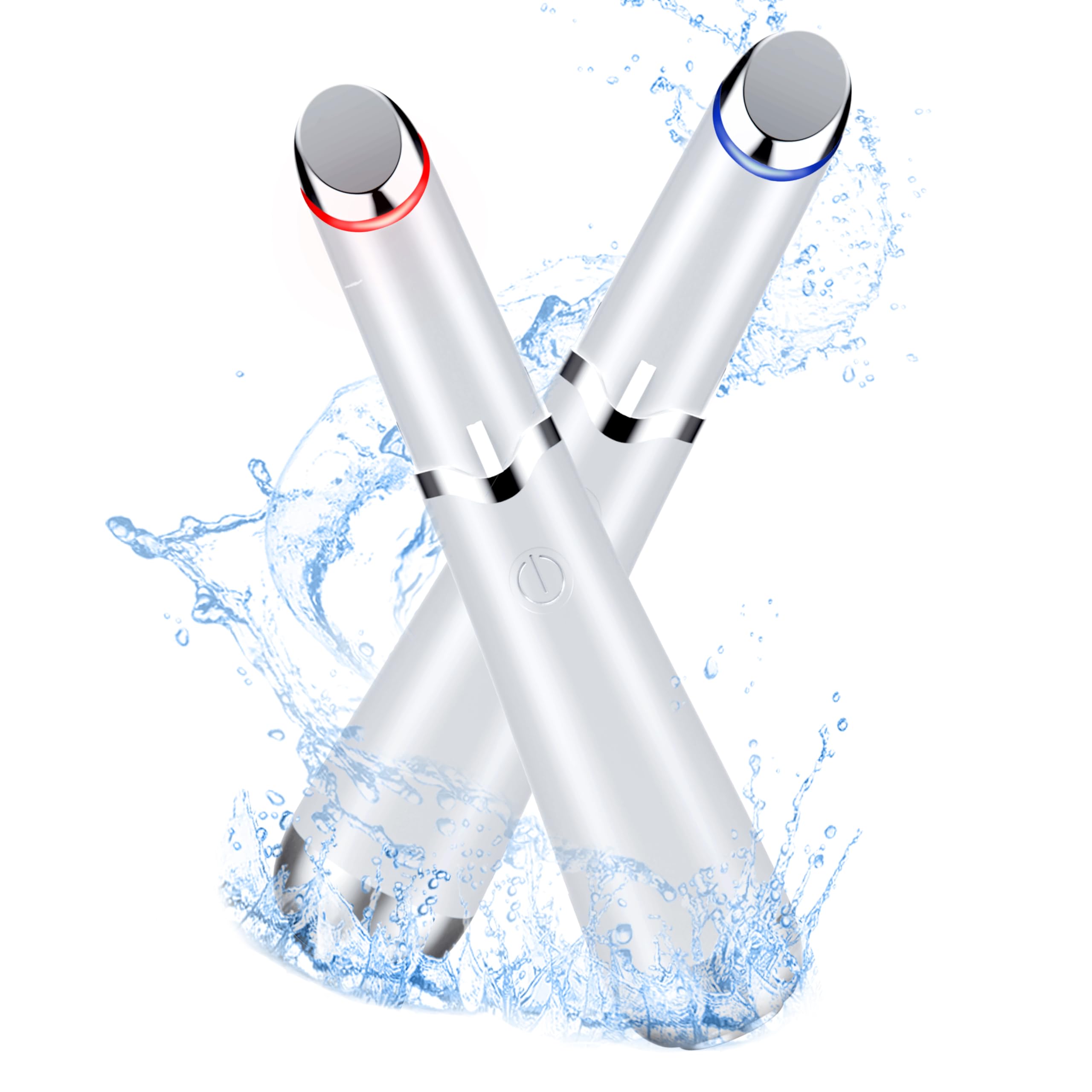 

8 Eye Area Facial Eye Facial Massager with Heat Beauty Face Eye and Mouth USB Home Use Facial Beauty Popular Eye Care Japanese Instruction White белый