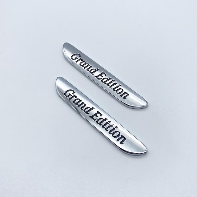 SPORT EDITION NIGHT EDITION Prime Edition Blade Top ABS Emblem for Mercedes Benz Car Fender Side Badge Logo Sticker Glossy Black