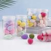 12pcs Mini Beauty Sponge Egg Water Drop Small Makeup Egg Powder Puff Dry Wet Combined Cosmetic Tools With Storage Box