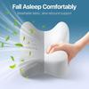 Memory Foam Knee Pillow for Orthopedic Sciatica Back Leg Hip Align Spine Pregnancy Body Pillows Back Support for Side Sleepers