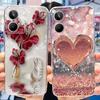 Cute Flower Cat Painted Case For Realme 10 / Realme 10 Pro / Realme 10 Pro+ Soft Silicone TPU Cover For Realme10 4G 10Pro Plus