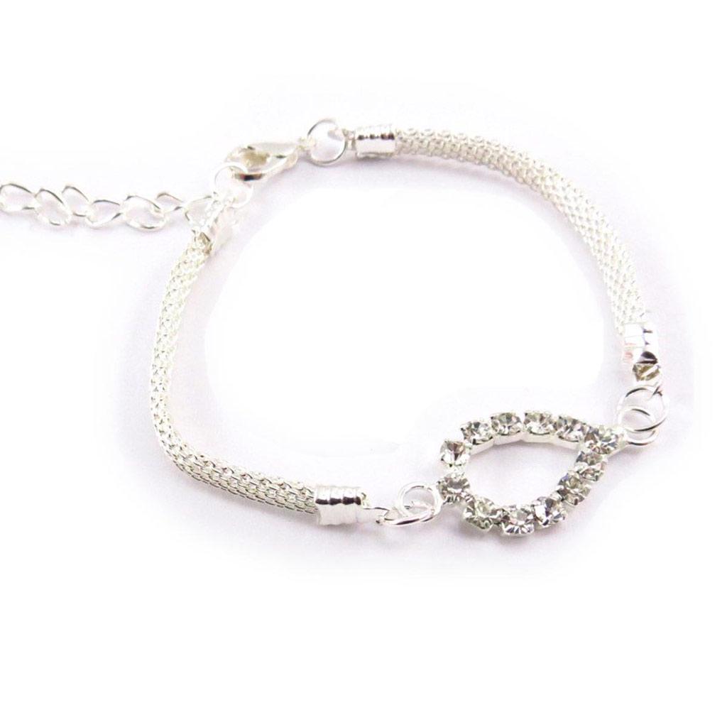 Les Trésors De Lily [J6869] - Weißes Designer-Armband „Sissi“