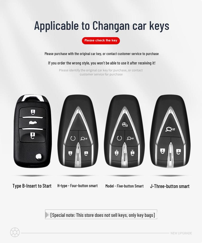 Changan CS75 PLUS/Third Gen EADO YIDA CS55 Car Key Cover