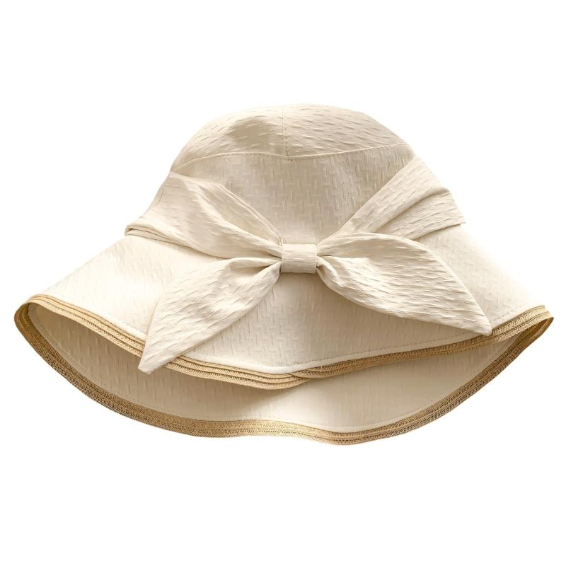 

Unisex Cotton Sun Protections Sun Hat With Wide Brims For Outdoor Activities And Travel Foldable Design Beach Hat белый