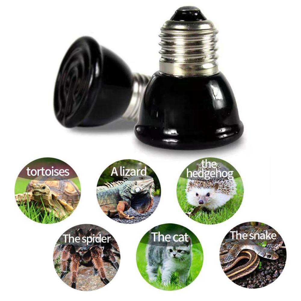 Far Infrared for Turtle,Lizard,Chicken Pet Warmer Bulb Pet Brooder Reptile Lamp Heating Lamp