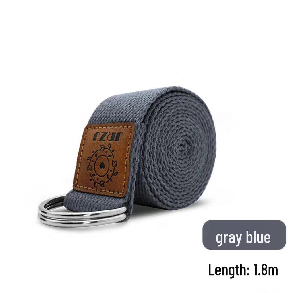 Iyengar Yoga Non-Elastic Stretch Strap for Auxiliary Extension