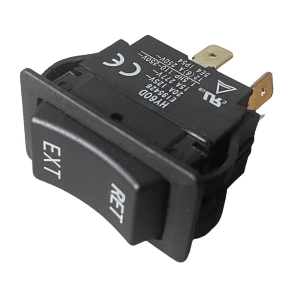 Upgrades 20A 4 Pin Rocker Switches with Protections Easy Install Momentary Rocker Switches PA66 for Electrical Systems