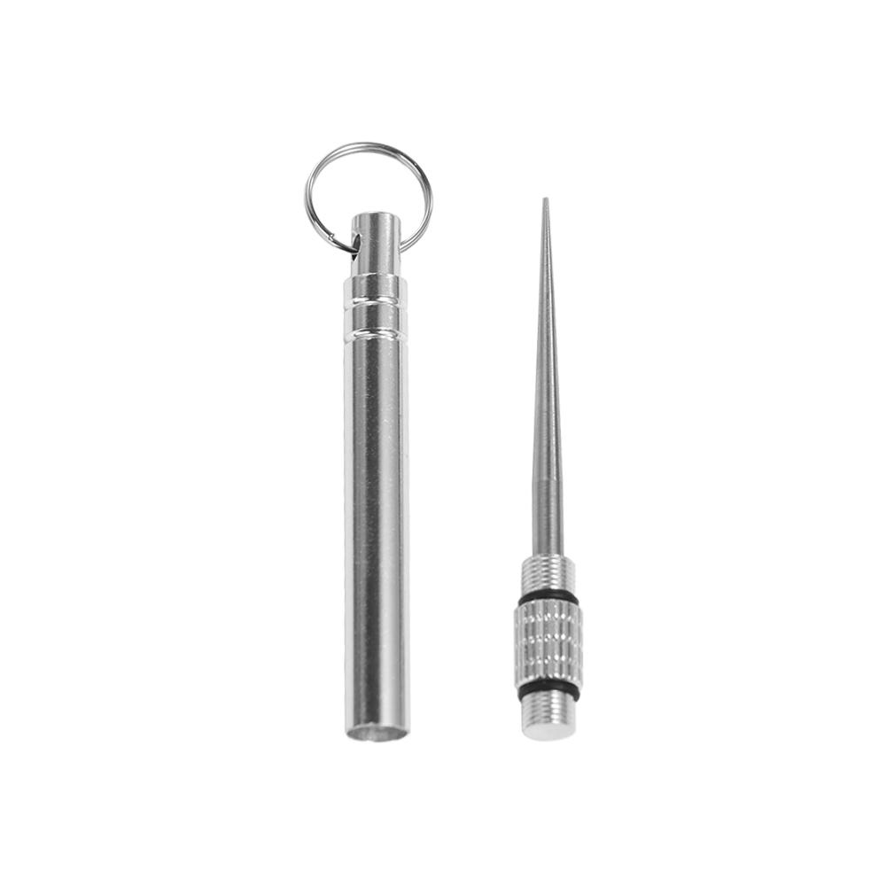 Travel Camping Tool Portable with Holder Metal Toothpick EDC Tool Toothpick Fruit Fork