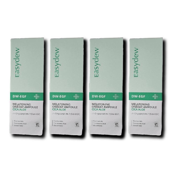 Easydew DW-EGF Melatoning One-Day Cooling Ampoule Cica Aloe 15ml x 4 (41316744)