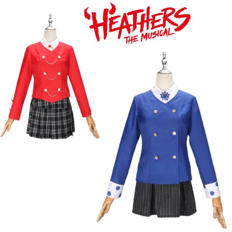 Musical The Heathers Veronica Sawyer Halloween Cosplay Costume Polyester Suit