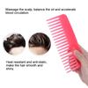 Colorful Large Wide Tooth Hair Styling Comb Anti Static Hairdressing Comb Hairstyle Tool Black