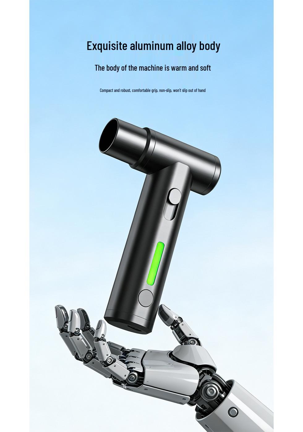 

2026 Turbo Handheld Fan: High-Speed, Strong Wind, Long Battery, Portable Mini for Outdoor Summer 117*74*27 mm