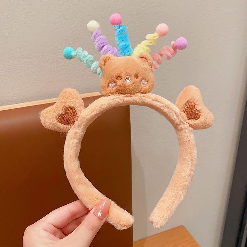 Adorable Twist Stick Face Wash Headband 2026 – Fun & Cute Hair Clip Photo Accessory