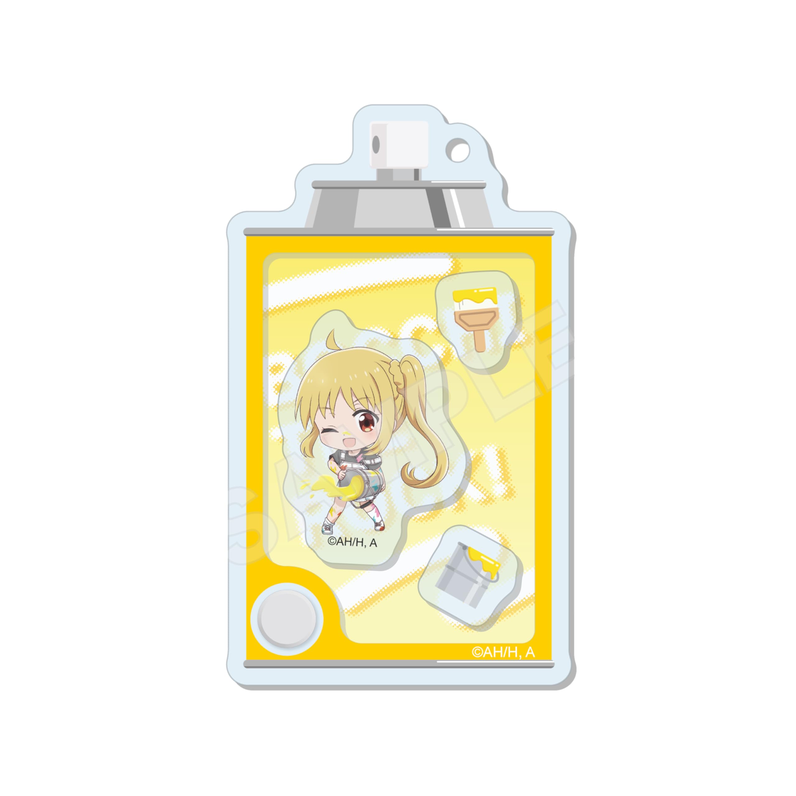 

Anime the 06 Ijichi Nika Shaka Shaka Acrylic Keychain Bocchi Rock! [Painter ver.]