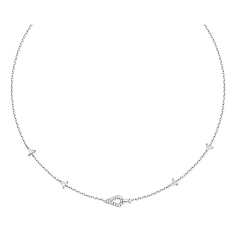 

ANIA HAIE Geometric 925 Silver Necklace N059-03H single type