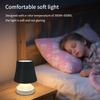 Mushroom LED Table Lamp Rechargeable Touch Switch Desk Light 3 Colors Dimmable For Bedroom Living Room Office Decor Lighting