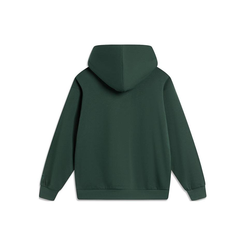 Li Ning Weekend Youth Sweatshirt Unisex Vintage Green AWDU781-2