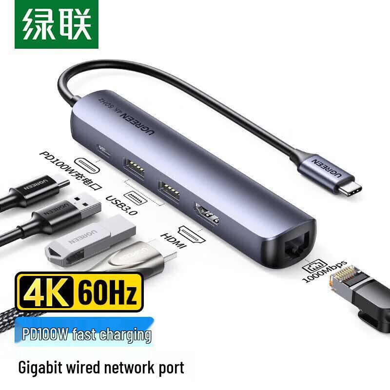 UGREEN 5-in-1 USB-C Multiport Adapter