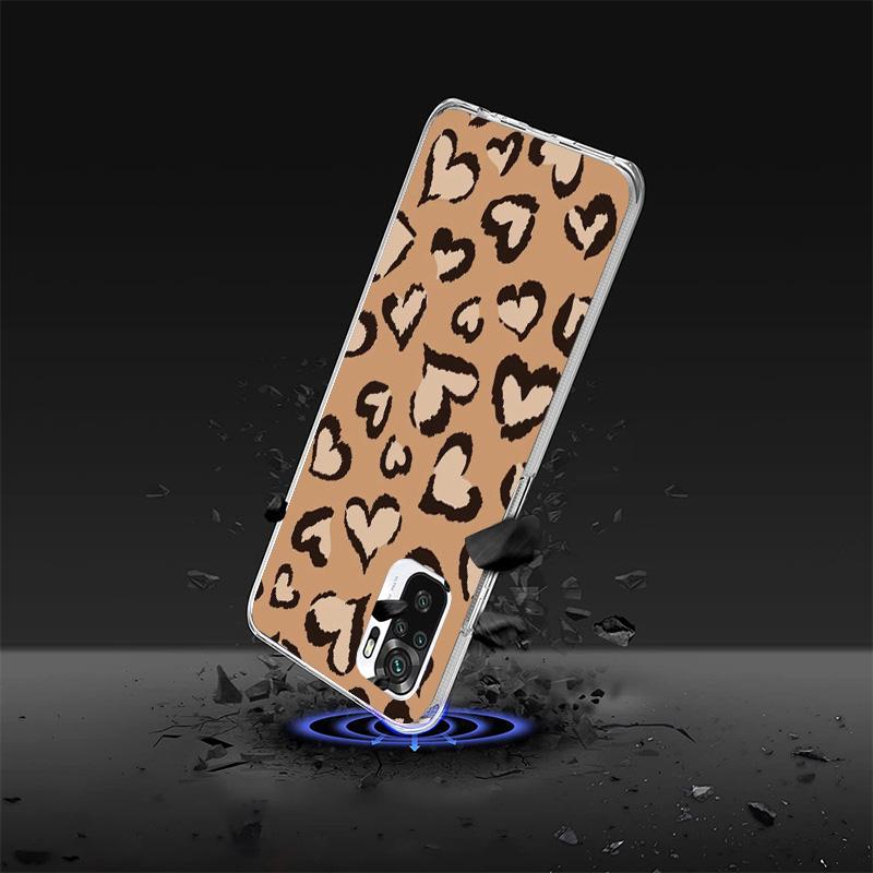 Leopard Print Phone Case For Xiaomi Redmi Note 15 14 13 12S 12 11 Pro Plus 14S 11S 11E 10 10S 11T 5G Personalized Cover Redmi No