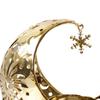 Eid Mubarak Candle Holder Half Moon Shaped Stand Iron Muslim Party Supplies Ramadan