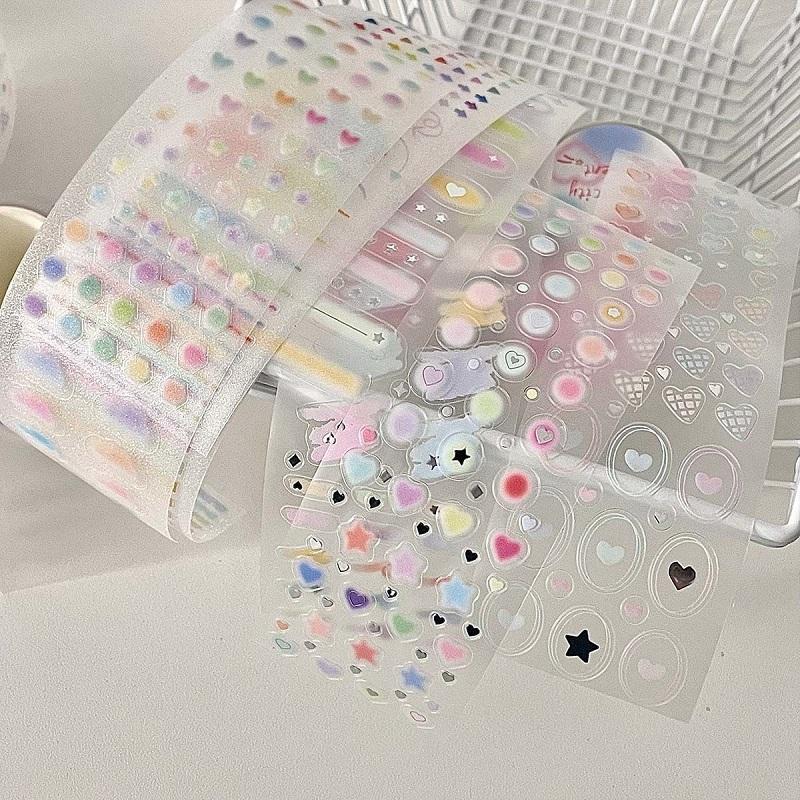 INS Japanese Style Stickers DIY Scrapbook Stickers Vintage School Stationery Decals Phone Case Diary Decorative Stickers