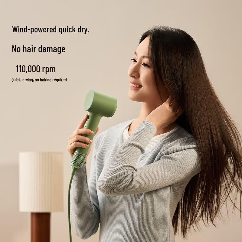 Laifen Mini High-Speed Negative Ion Hair Dryer CN plug (adapter included)